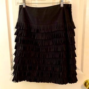 Black festive Etcetera skirt